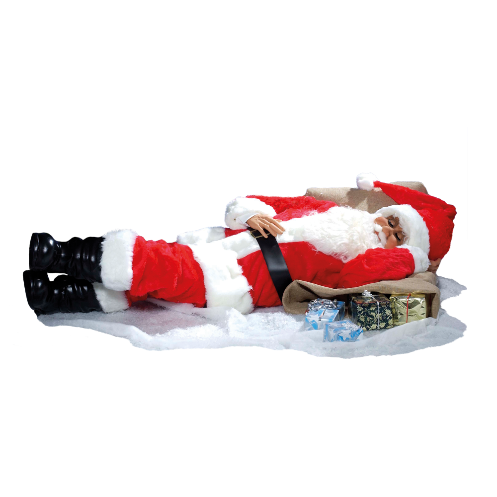 Santa Claus Asleep