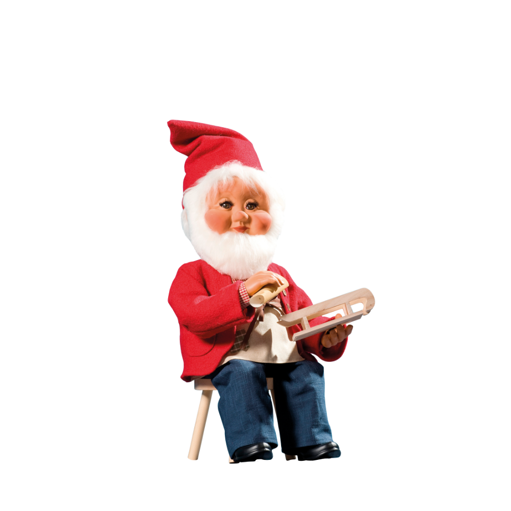 Santa’s Helper with a sledge