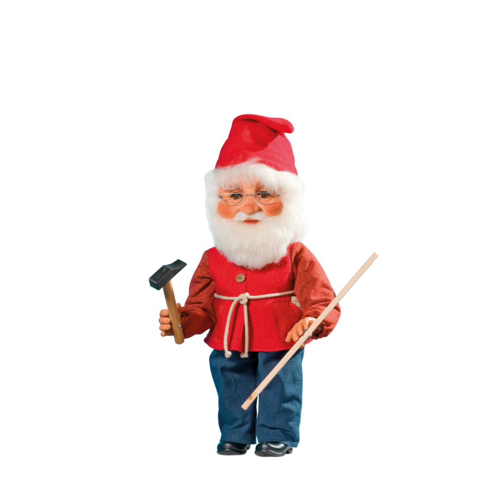 Santa’s Helper with hammer