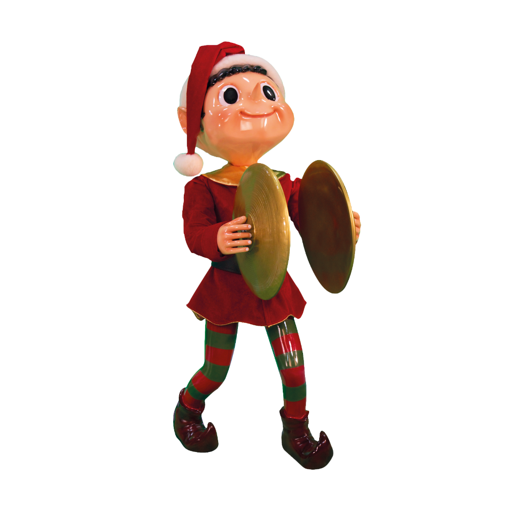 Music Elf with Cymbals
