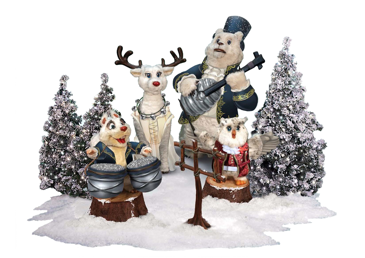 Frosty forest band)
